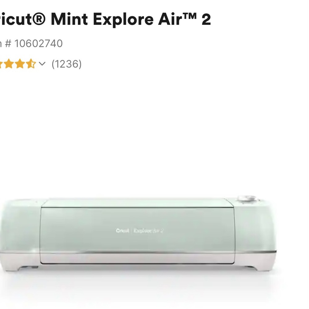 Cricut mint explore air 2